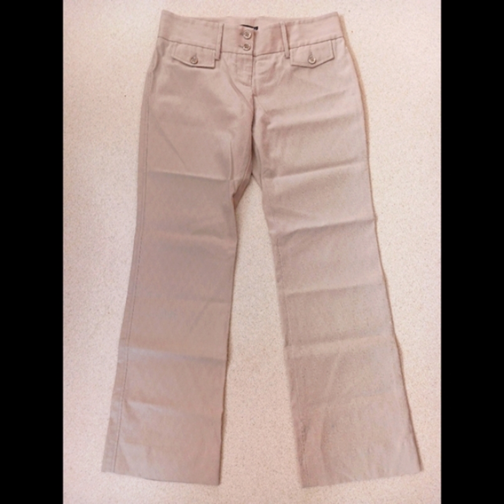 NEW Dolce & Gabbana Silk/Wool Low-Rise Bootcut Dress Pants